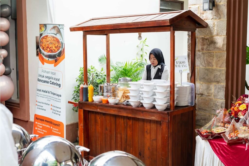 catering food stall atau biasa disebut catering pondokan dan catering gubukan kencana catering