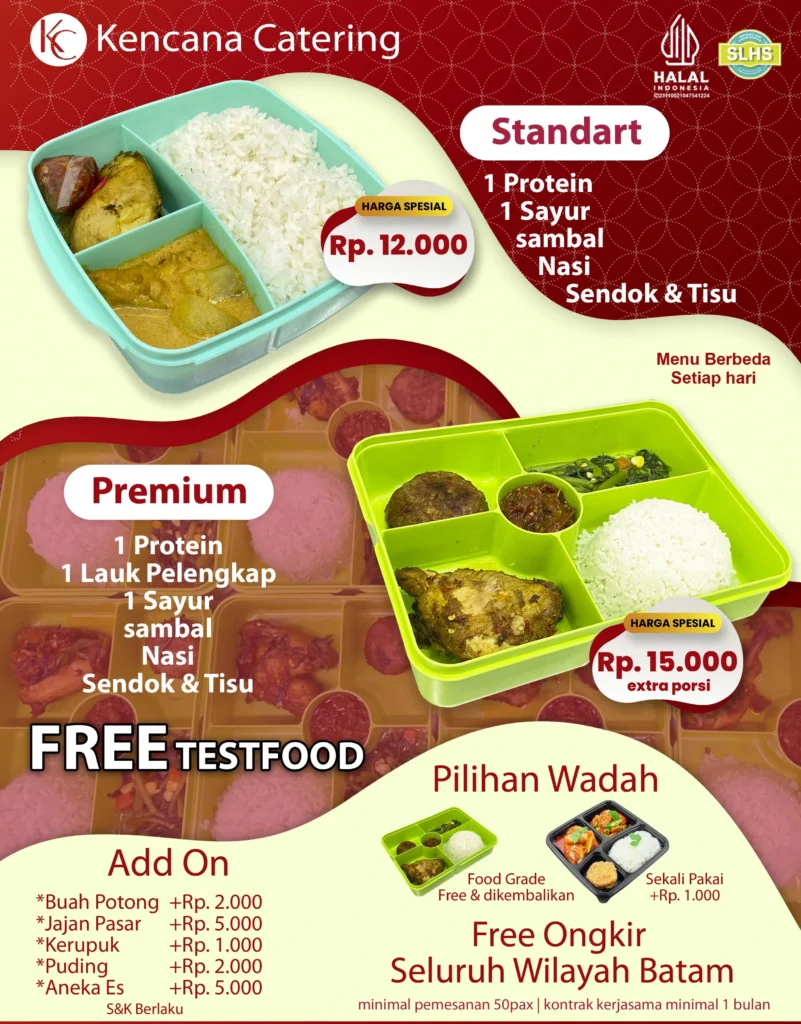 catalog catering harian